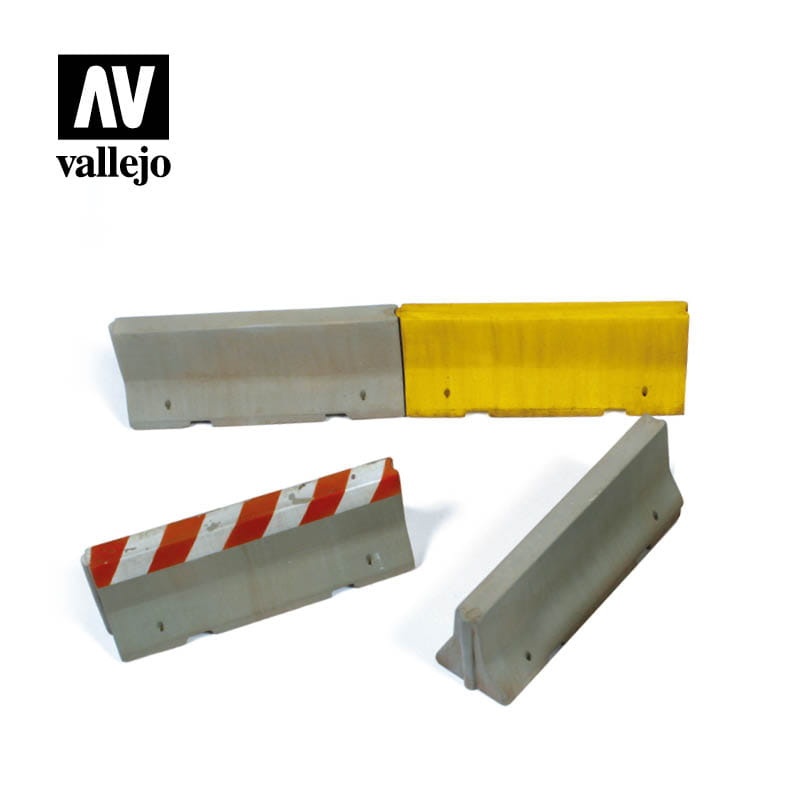 Zdjęcie główne produktu Concrete Barriers 1:35 Vallejo SC214