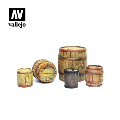 Wooden Barrels 1:35 Vallejo SC225