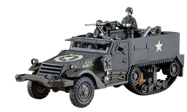 Zdjęcie dodatkowe produktu M4A1 Half Track 1:72 Hasegawa MT7