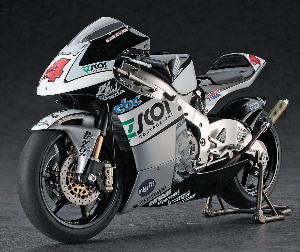 Zdjęcie dodatkowe produktu Honda RS250RW (Mistrz 2009 WGP250) 1:12 Hasegawa BK1