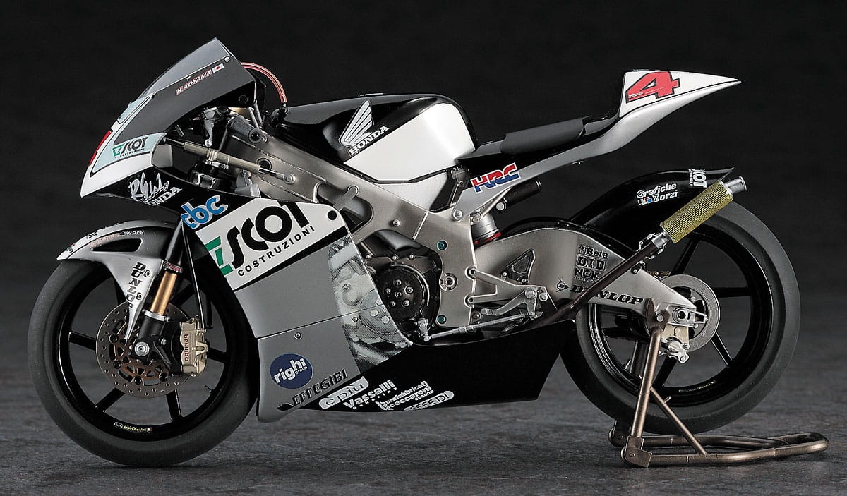 Zdjęcie dodatkowe produktu Honda RS250RW (Mistrz 2009 WGP250) 1:12 Hasegawa BK1