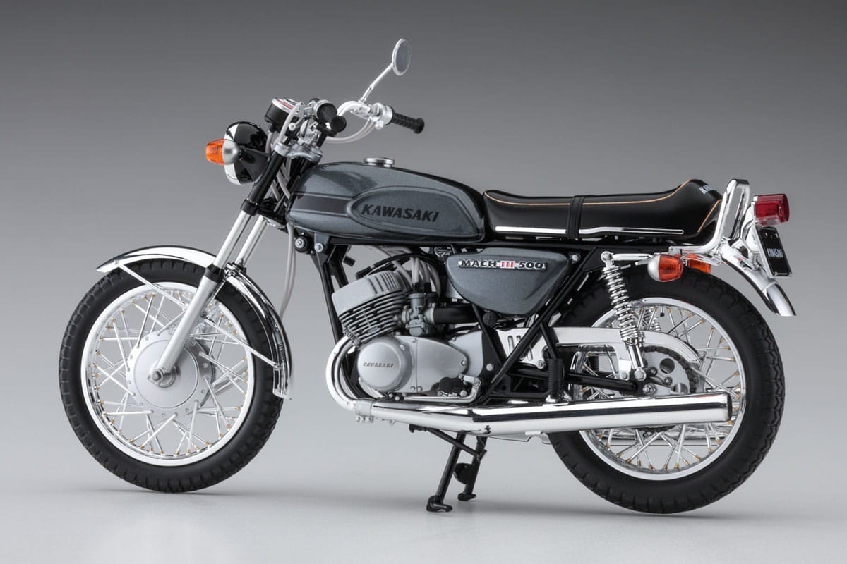 Zdjęcie dodatkowe produktu Kawasaki 500-SS/MACH III (H1) 1:12 Hasegawa BK10