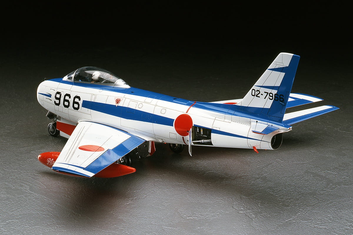 Zdjęcie dodatkowe produktu F-86F-40 Sabre (Blue Impulse) 1:48 Hasegawa PT15