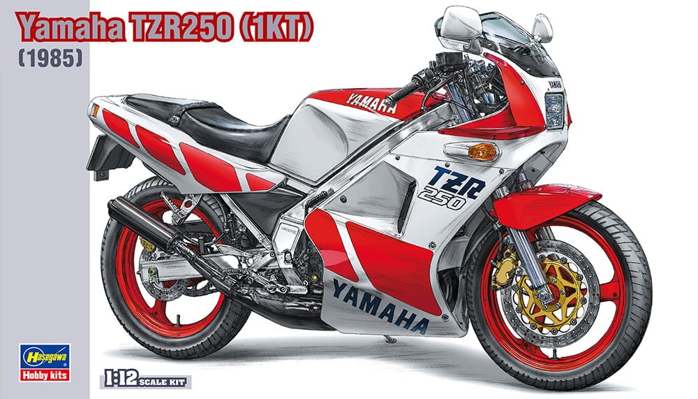 Zdjęcie główne produktu Yamaha TZR250 (1KT) 1:12 Hasegawa BK11