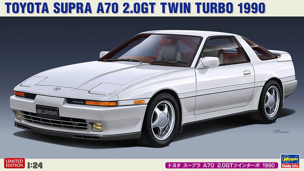 Zdjęcie główne produktu Toyota Supra A70 2.0GT Twin Turbo '90 1:24 Hasegawa 20600