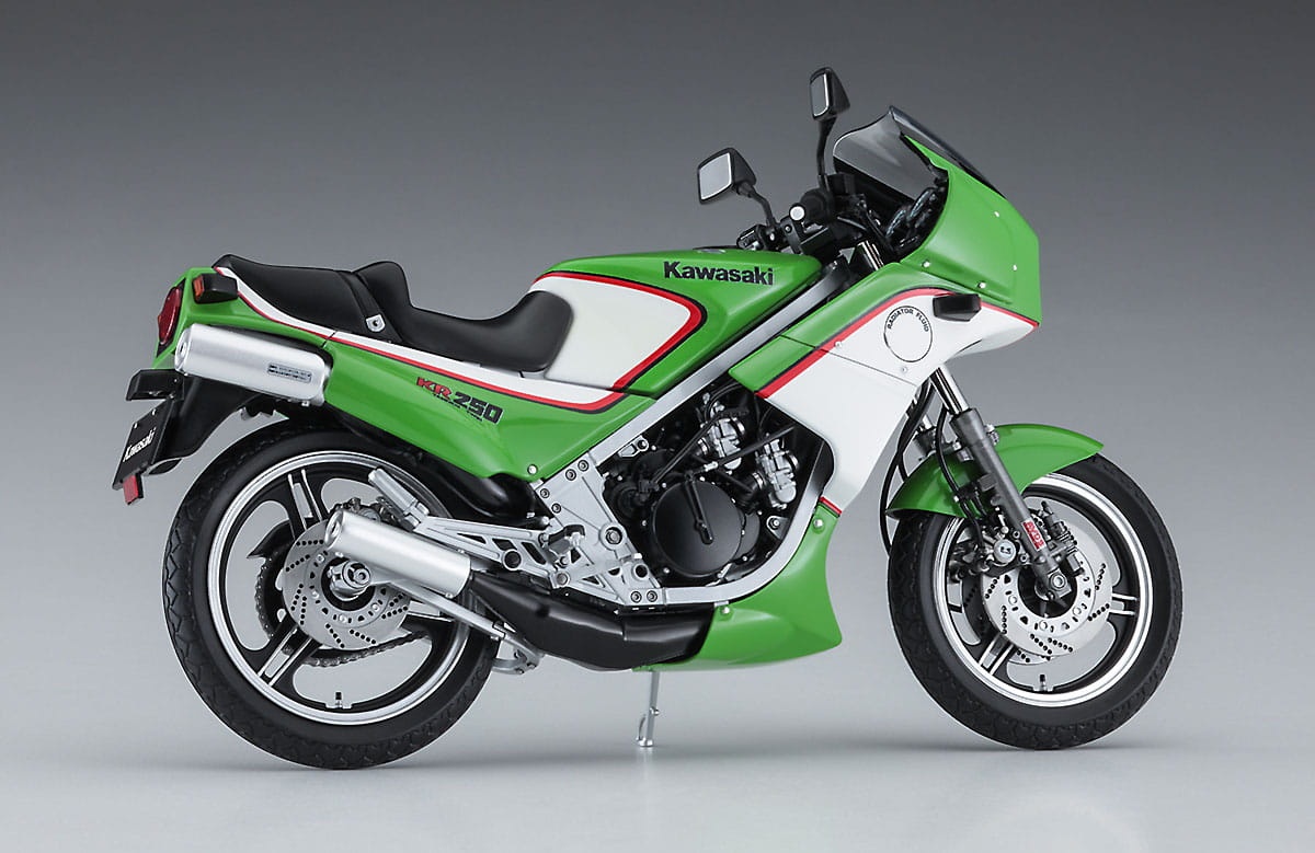Zdjęcie dodatkowe produktu Kawasaki KR250 (KR250A) 1:12 Hasegawa BK12