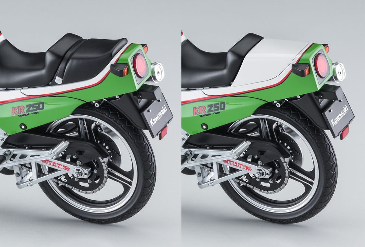 Zdjęcie dodatkowe produktu Kawasaki KR250 (KR250A) 1:12 Hasegawa BK12