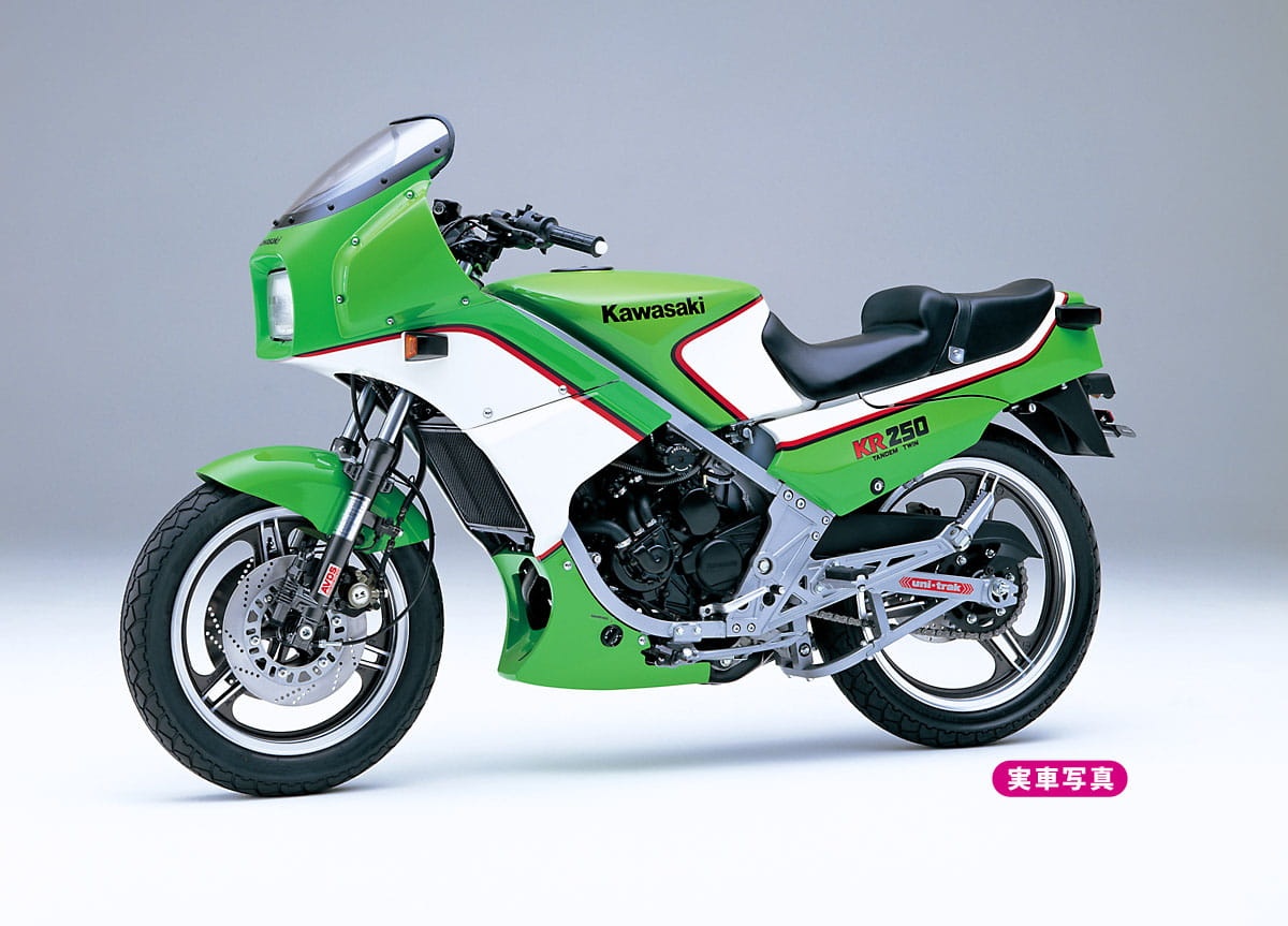 Zdjęcie dodatkowe produktu Kawasaki KR250 (KR250A) 1:12 Hasegawa BK12