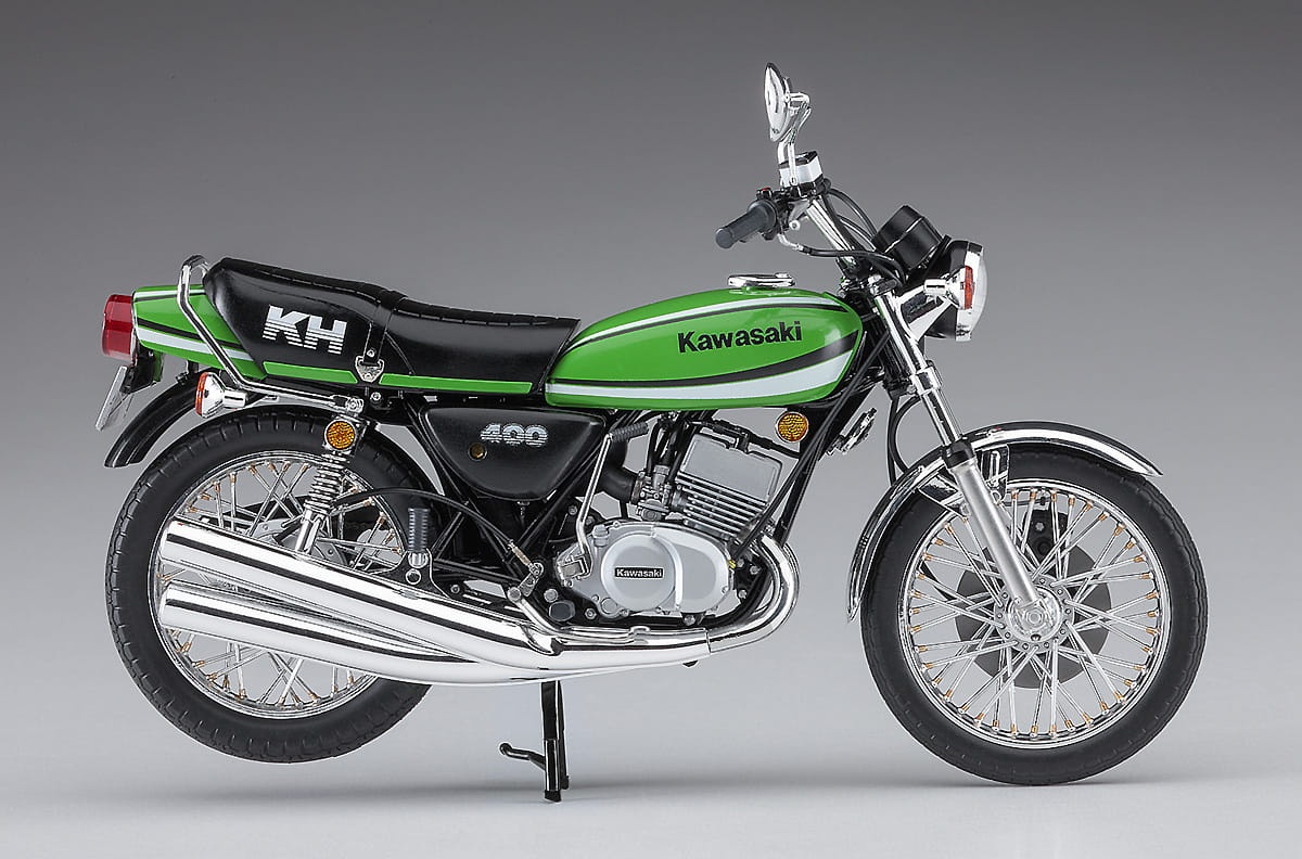 Zdjęcie dodatkowe produktu Kawasaki KH400-A7 1:12 Hasegawa BK6