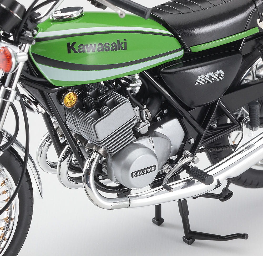 Zdjęcie dodatkowe produktu Kawasaki KH400-A7 1:12 Hasegawa BK6