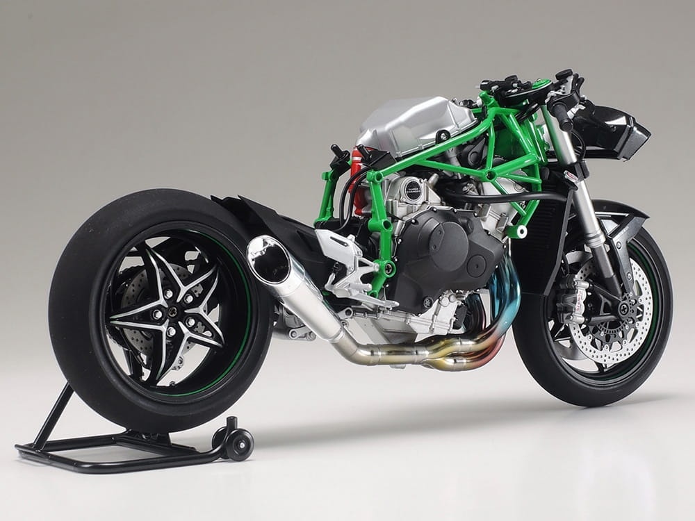 Zdjęcie dodatkowe produktu Kawasaki Ninja H2R 1:12 Tamiya 14131