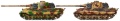 Zdjęcie dodatkowe produktu King Tiger (Production Turret) 1:48 Tamiya 32536