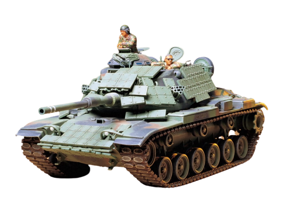 Zdjęcie główne produktu M60A1 with Reactive Armor (US) 1:35 Tamiya 35157