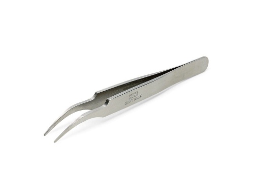 Pęseta HG Angled Tweezers (Round Tip) Tamiya 74108
