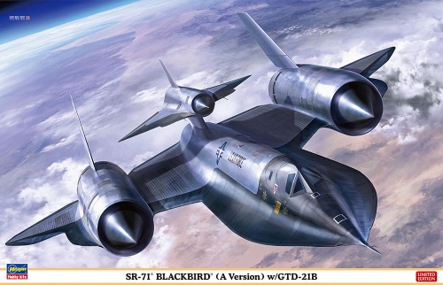 SR-71 Blackbird (A Version) w/GTD-21B 1:72 Hasegawa 02395