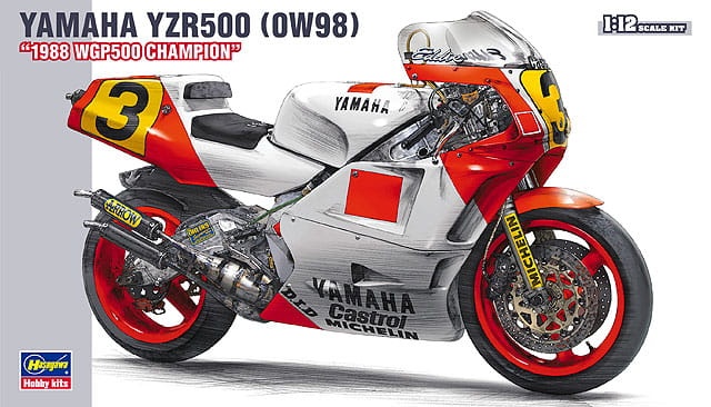 Zdjęcie główne produktu Yamaha YZR500 (0W98) 1:12 Hasegawa BK3
