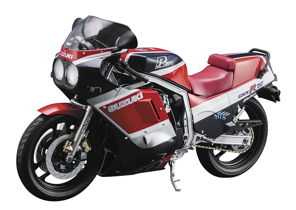 Zdjęcie dodatkowe produktu Suzuki GSX-R750(G) (GR71G) 1:12 Hasegawa 21741