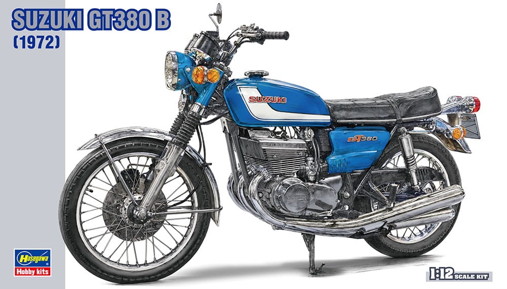 Zdjęcie główne produktu Suzuki GT380B (1972) 1:12 Hasegawa BK5