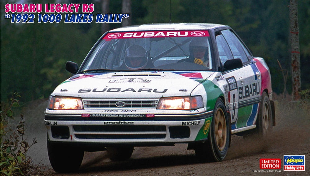 Zdjęcie główne produktu Subaru Legacy RS (1992 1000 Lakes Rally) 1:24 Hasegawa 20577