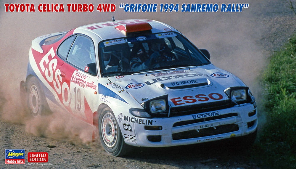 Zdjęcie główne produktu Toyota Celica Turbo 4WD (1994) 1:24 Hasegawa 20466