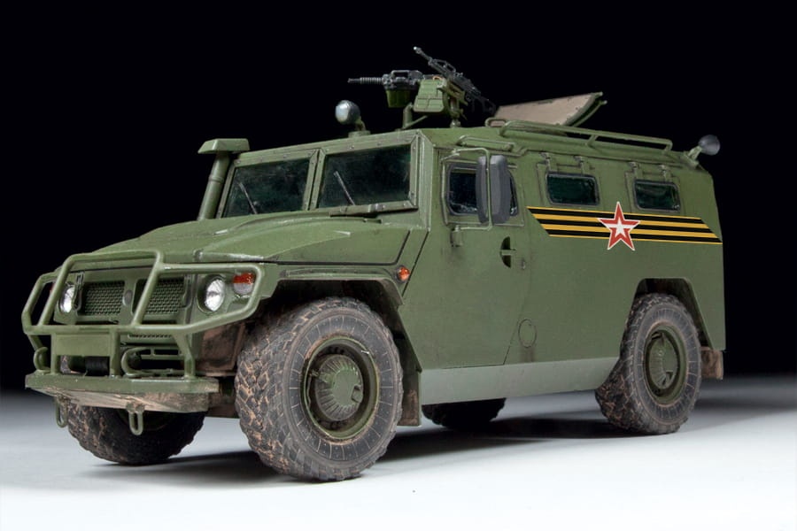 Zdjęcie dodatkowe produktu GAZ-233014 Tiger 1:35 Zvezda 3668