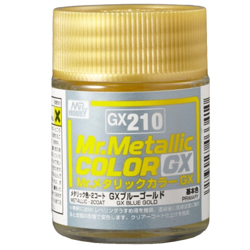 Mr. Hobby GX-210 GX Blue Gold Mr. Metallic Color GX210