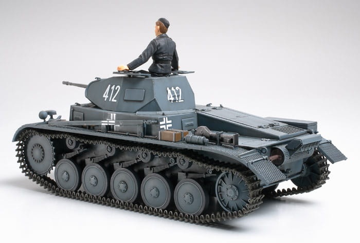 Zdjęcie dodatkowe produktu Panzerkampfwagen II Ausf.A/B/C (Sd.Kfz.121) 1:35 Tamiya 35292