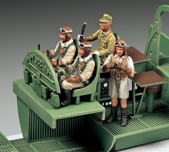 Zdjęcie dodatkowe produktu Mitsubishi G4M1 Model 11 1:48 Tamiya 61110 (Admiral Yamamoto Transport (w/17 Figures))