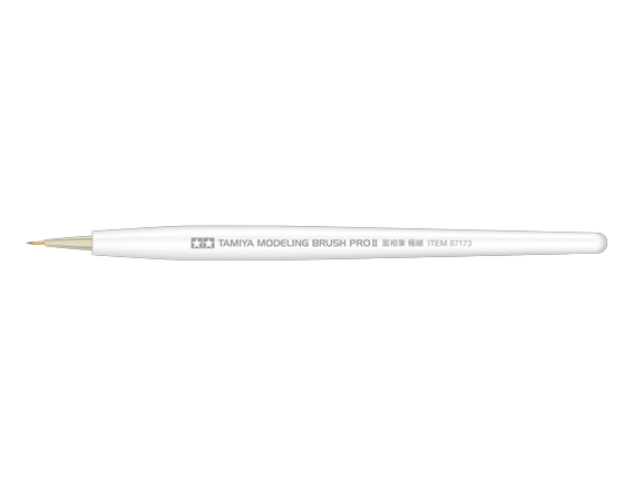 Zdjęcie główne produktu Modeling Brush PRO II Pointed Brush Extra Fine Tamiya 87173