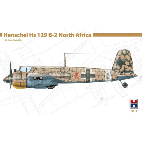Henschel Hs 129 B-2 North Africa 1:48 Hobby 2000 48012