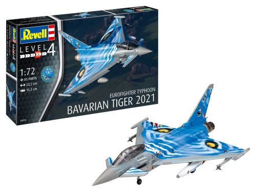 Eurofighter Typhoon (The Bavarian Tiger 2021) 1:72 Revell 03818