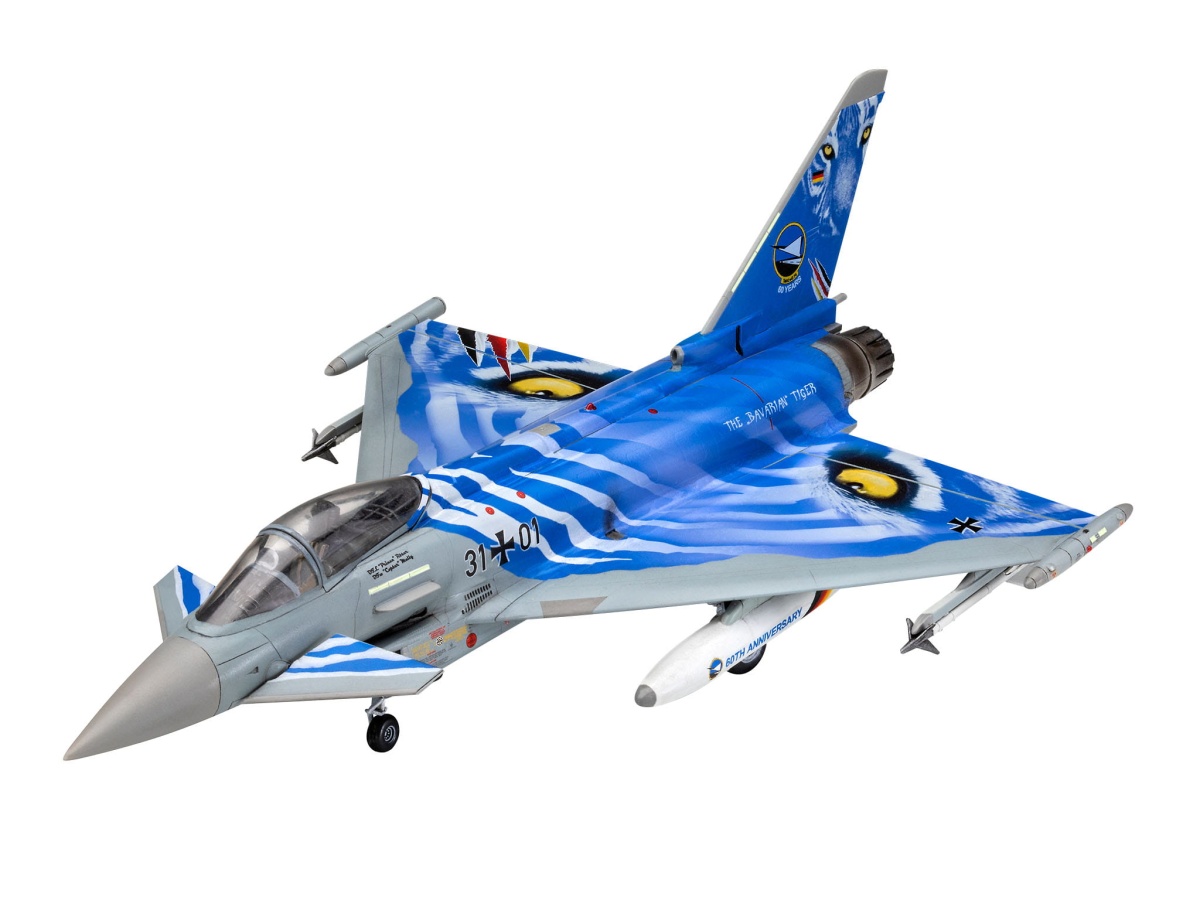 Zdjęcie dodatkowe produktu Eurofighter Typhoon (The Bavarian Tiger 2021) 1:72 Revell 03818