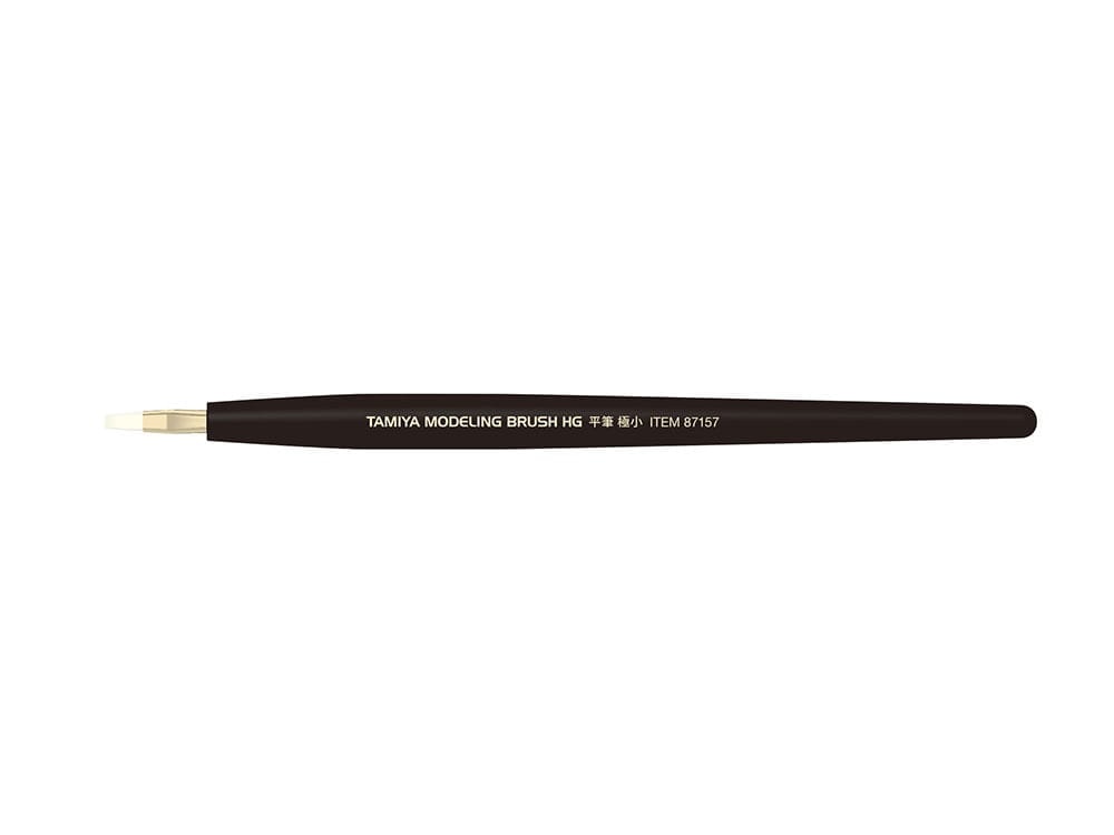 Zdjęcie główne produktu Tamiya Modeling Brush HG Flat Brush (Extra Small) Tamiya 87157