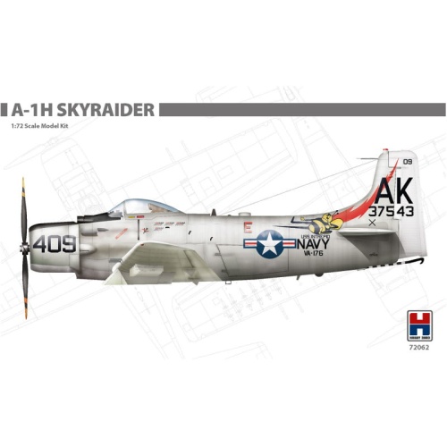 A-1H Skyraider 1:72 Hobby 2000 72062