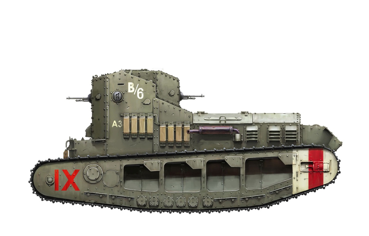 Zdjęcie dodatkowe produktu British Medium Tank Mk.A Whippet 1:35 Meng TS-021