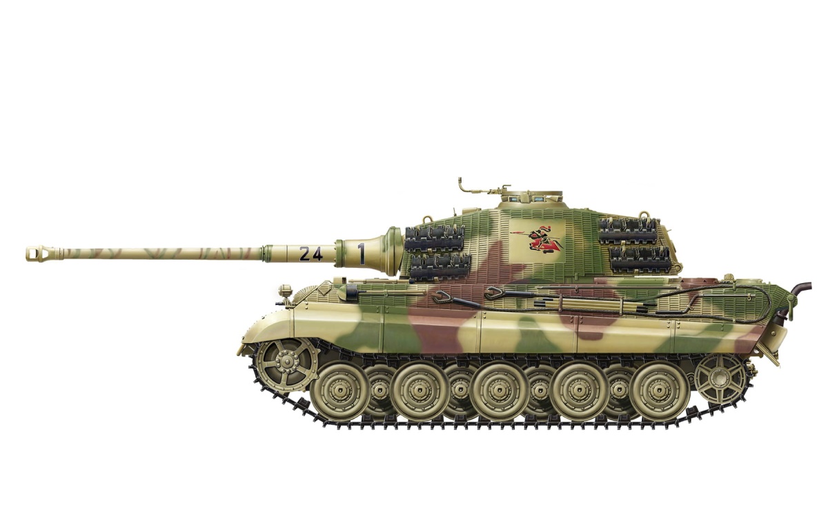 Zdjęcie dodatkowe produktu Sd.Kfz.182 King Tiger (Henschel Turret) 1:35 Meng TS-031