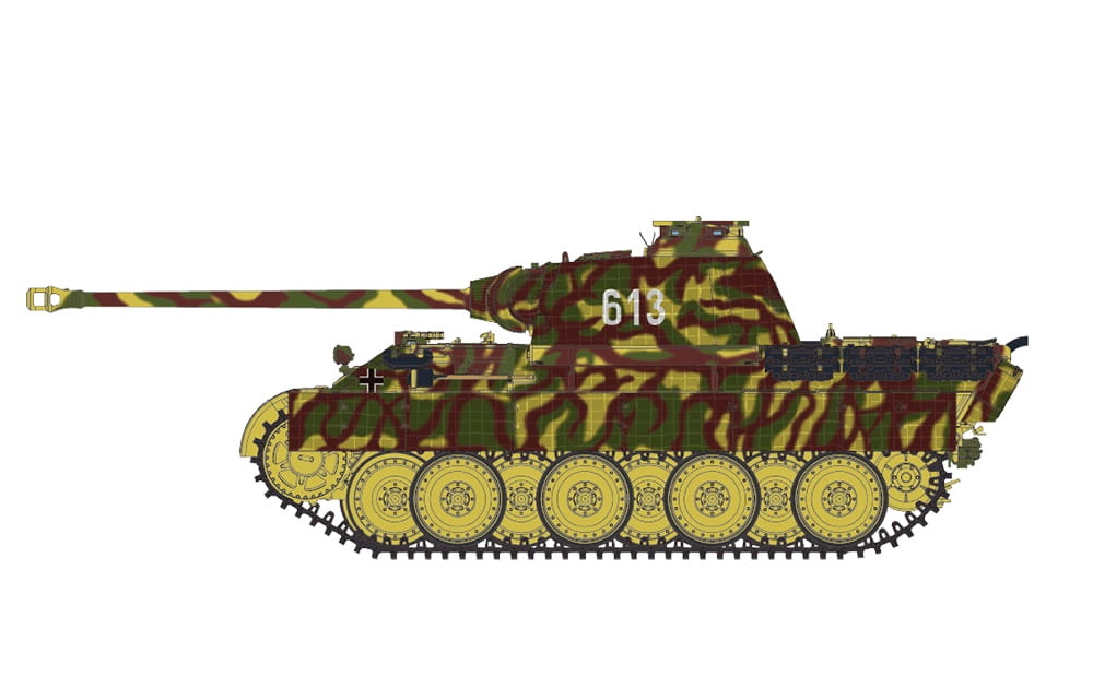 Zdjęcie dodatkowe produktu Sd.Kfz.171 Panther Ausf.A Early 1:35 Meng TS-046