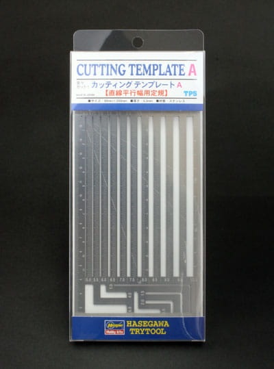Zdjęcie dodatkowe produktu Szablon modelarski - linie równoległe Hasegawa TP5 Cutting Template A