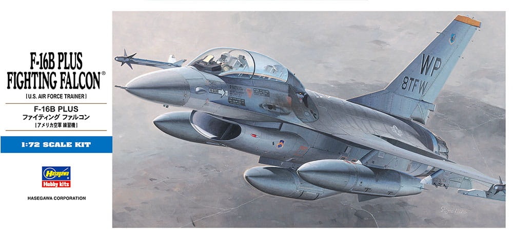 Zdjęcie główne produktu F-16B PLUS Fighting Falcon 1:72 Hasegawa D14