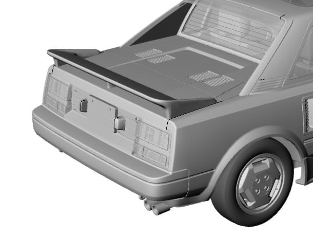 Zdjęcie dodatkowe produktu Toyota MR2 (AW11) (Early, moonroof) 1:24 Hasegawa HC51