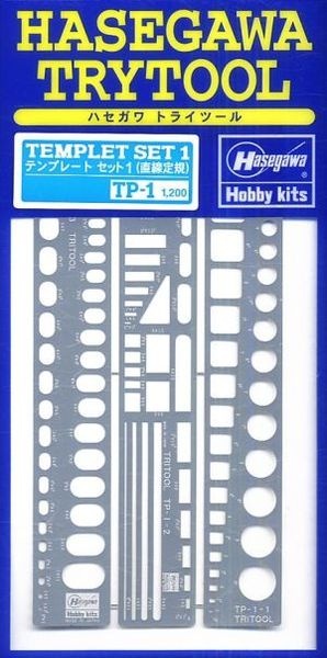 Zdjęcie główne produktu Szablon modelarski Hasegawa TP1