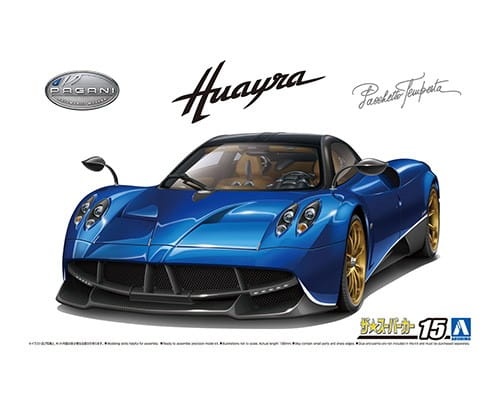 Zdjęcie główne produktu Pagani Huayra Pacchetto Tempesta 1:24 Aoshima 062388