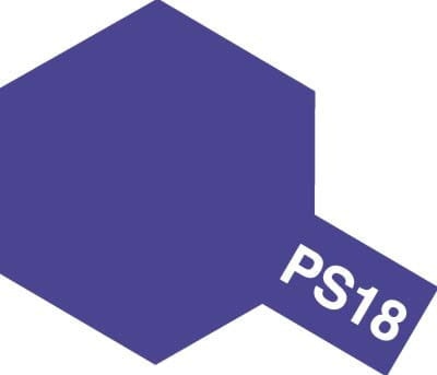 Tamiya 86018 PS-18 Metallic Purple 100ml spray PS18
