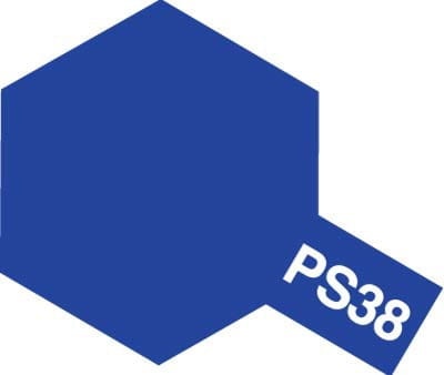 Tamiya 86038 PS-38 Translucent Blue 100ml spray PS38