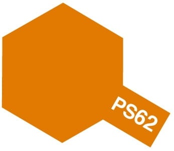 Zdjęcie główne produktu Tamiya 86062 PS-62 Pure Orange 100ml spray PS62