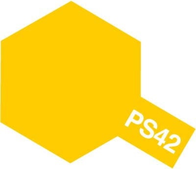 Zdjęcie główne produktu Tamiya 86042 PS-42 Translucent Yellow 100ml spray PS42