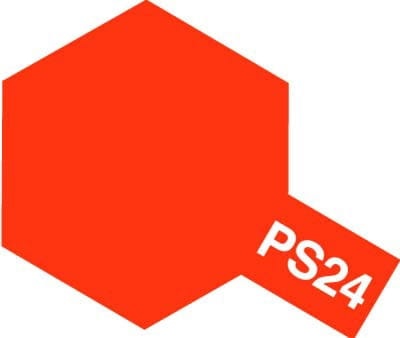 Zdjęcie główne produktu Tamiya 86024 PS-24 Fluorescent Orange 100ml spray PS24