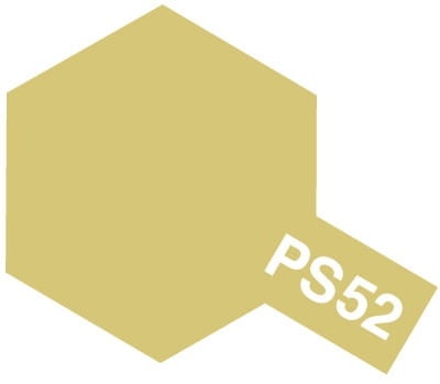 Tamiya 86052 PS-52 Champagne gold anodized aluminum 100ml spray PS52