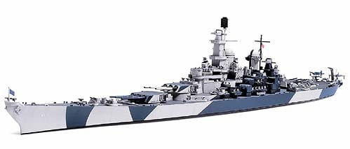 Zdjęcie główne produktu BB-61 Iowa (US Battleship) 1:700 Tamiya 31616