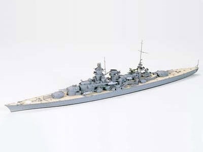 Zdjęcie dodatkowe produktu Scharnhorst (German Battlecruiser) 1:700 Tamiya 77518